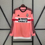 2015-2016 Juventus Retro Away Jersey Long Sleeve