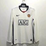 2008/2009 Retro Manchester United Away Jersey Long Sleeve
