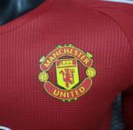 Machester United 2024/2025 Home Kit Long Sleeve - Image 4