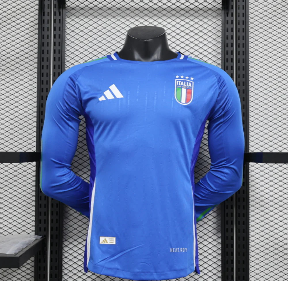FB54E06B-D284-4698-92AA-E8450FEE842D.jpg Italy 2024/2025 Home kit Long Sleeve - Image 1