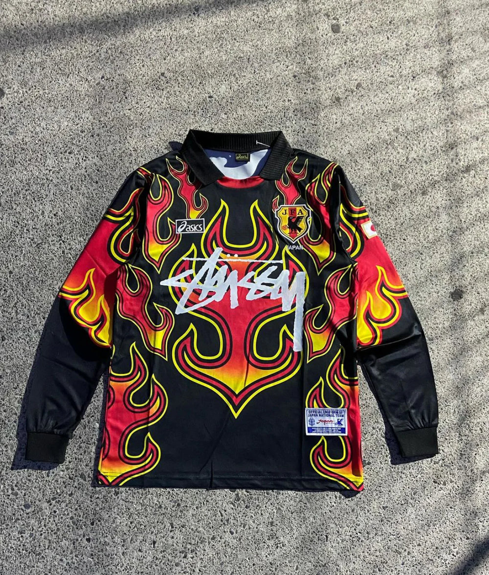 IMG-8343.jpg Stüssy x Japan Retro Long Sleeve 1998 - Image 1