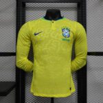 Brazil 2023/2024 Home Kit Long Sleeve