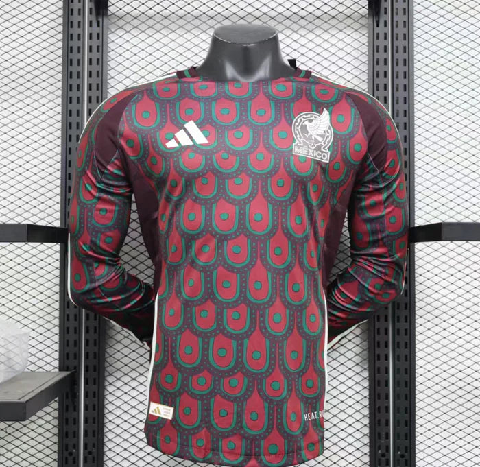 IMG_9326_3322d7f7-5d71-4378-9e9c-3986fc5882e4.jpg Mexico 2024/2025 Home Kit Long Sleeve - Image 1