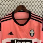 2015-2016 Juventus Retro Away Jersey Long Sleeve - Image 3