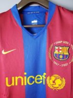 2007-2008 Retro Barcelona Home Long Sleeve - Image 3