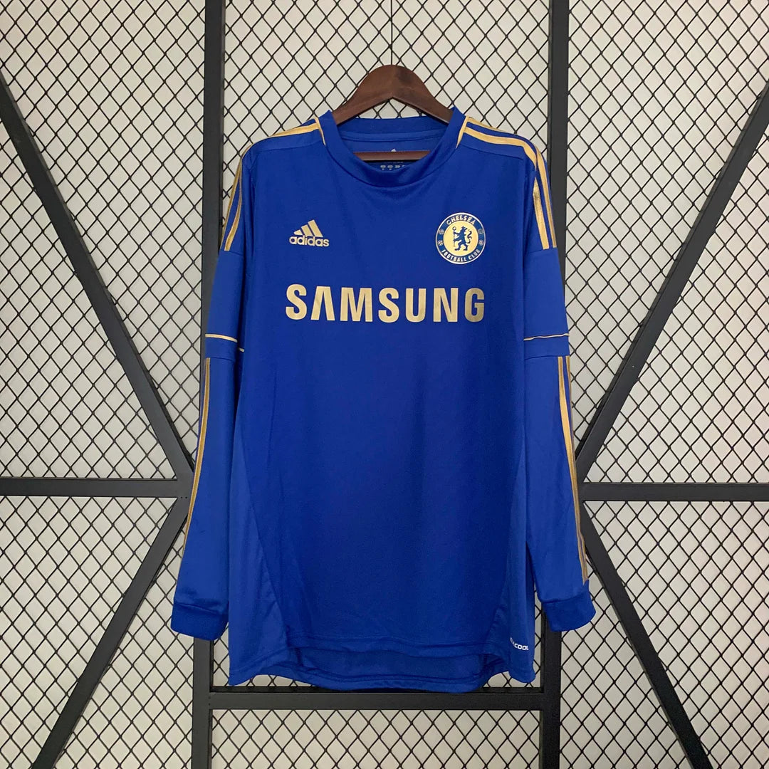df86b0b2b6ff96762a32ef546a2078e7.jpg 2012-2013 Retro Chelsea Home Jersey Long sleeve - Image 1