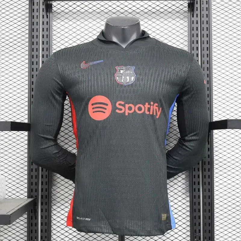 e4972ecbb801463d12cf7d9d3fa3aecf.jpg Barcelona 2024/2025 Away Kit Long Sleeve - Image 1