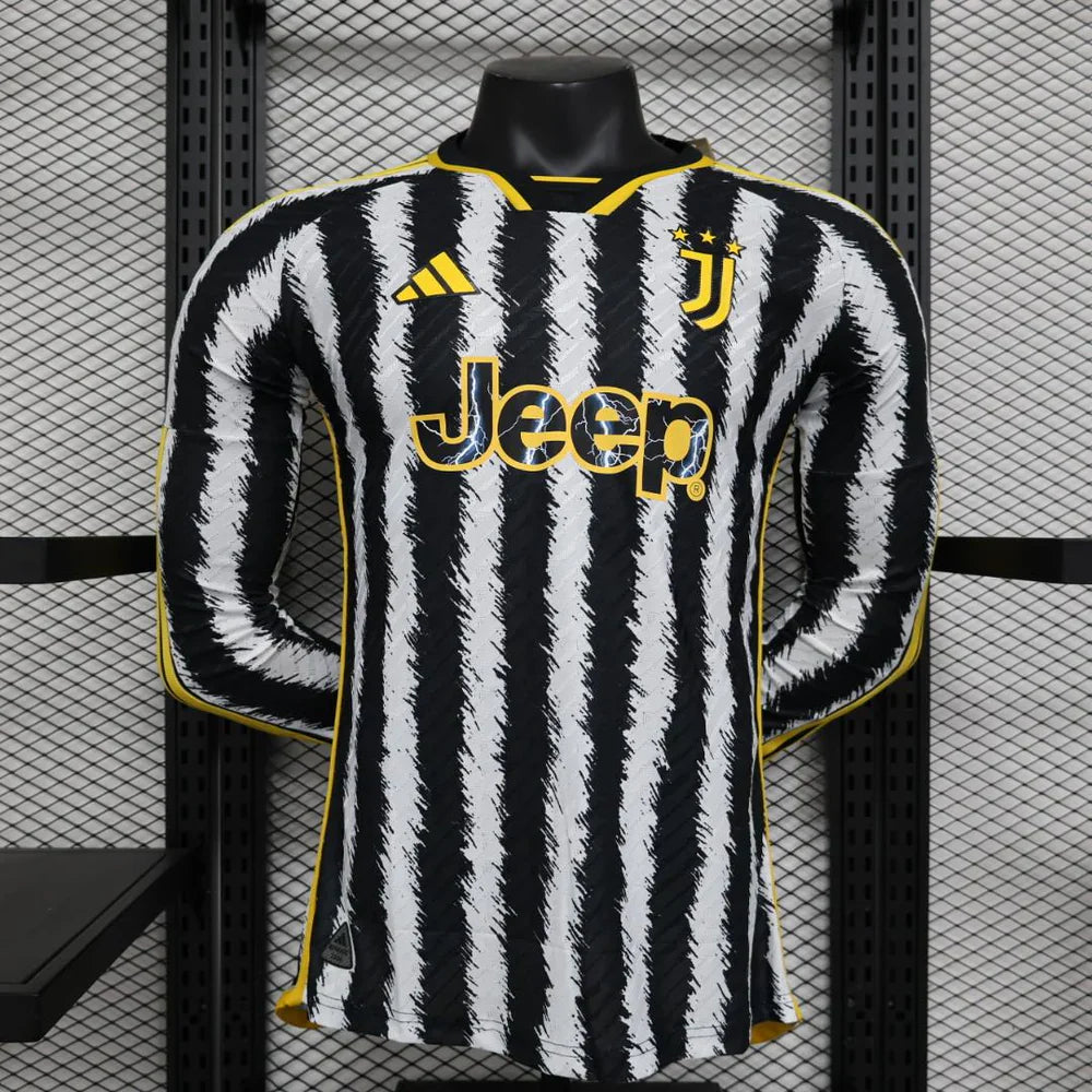 e62c39f3.jpg Juventus 2023/2024 Long Sleeve Home Kit - Image 1