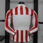 2025/2026 Atletico Madrid Home Long Sleeve - Image 2