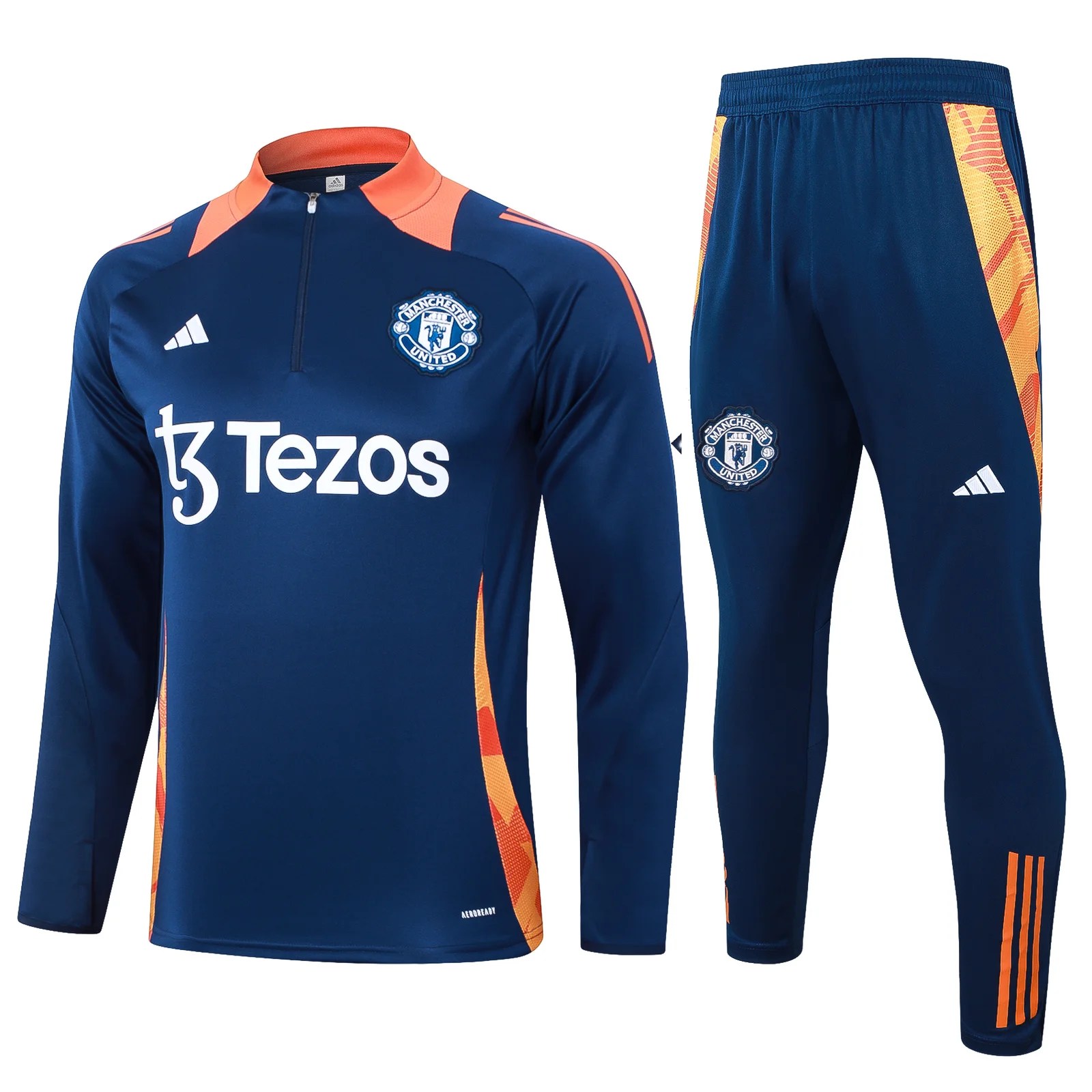 f4be4d3a.jpg Manchester United Kids Training Suit 2024/2025 - Image 1