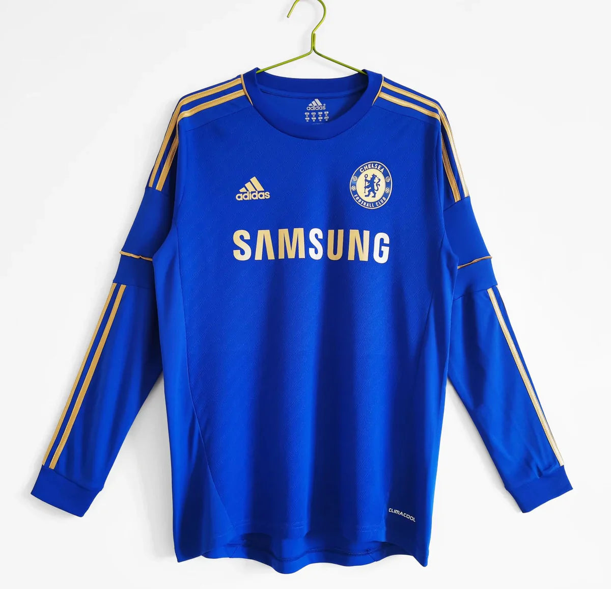 f9c1897a.jpg Chelsea Retro 2012-2013 Home Kit Long Sleeve - Image 1