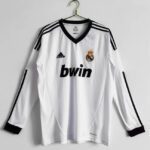 Real Madrid Retro 2012-2013 Home Kit Long Sleeve