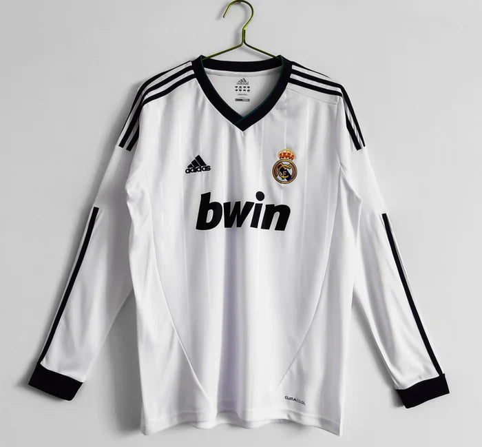 fa344535.jpg Real Madrid Retro 2012-2013 Home Kit Long Sleeve - Image 1