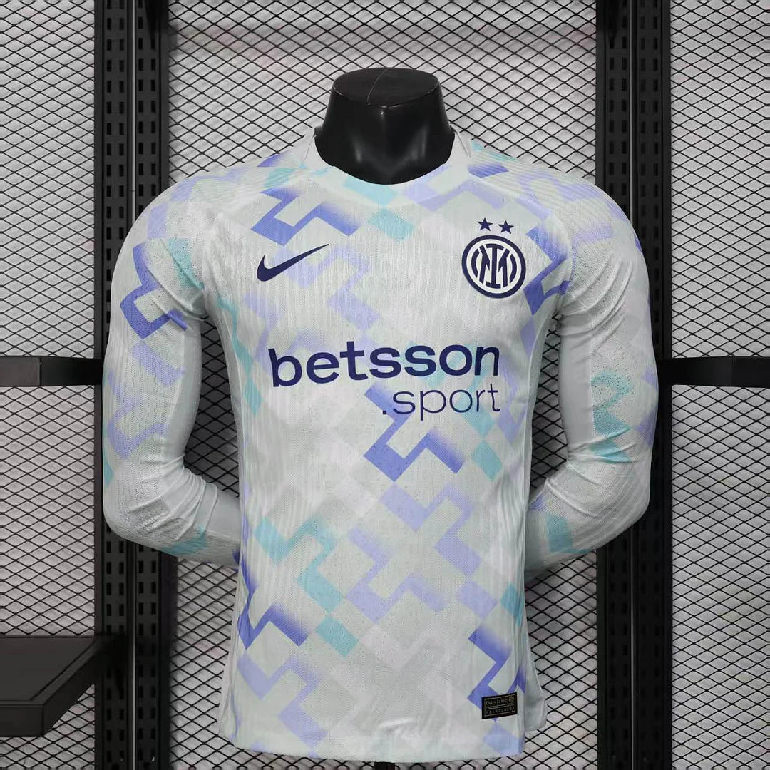 ff3bf191faf27bbedb270629e4a7e460.jpg 2025/2026 Inter Milan Away Jersey Long Sleeve - Image 1
