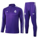 Retro Real Madrid Kids Training Suit Set 2025/2026 - Image 3