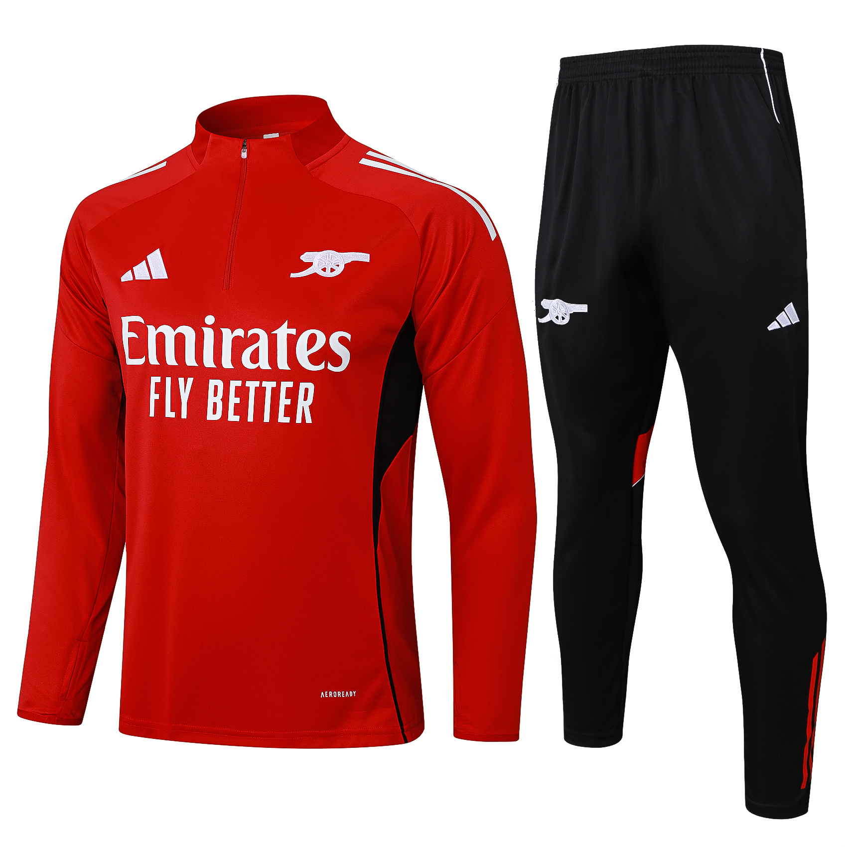 半拉阿森纳红色大小.jpg Arsenal Kids Training Suit 2025/2026 - Image 1