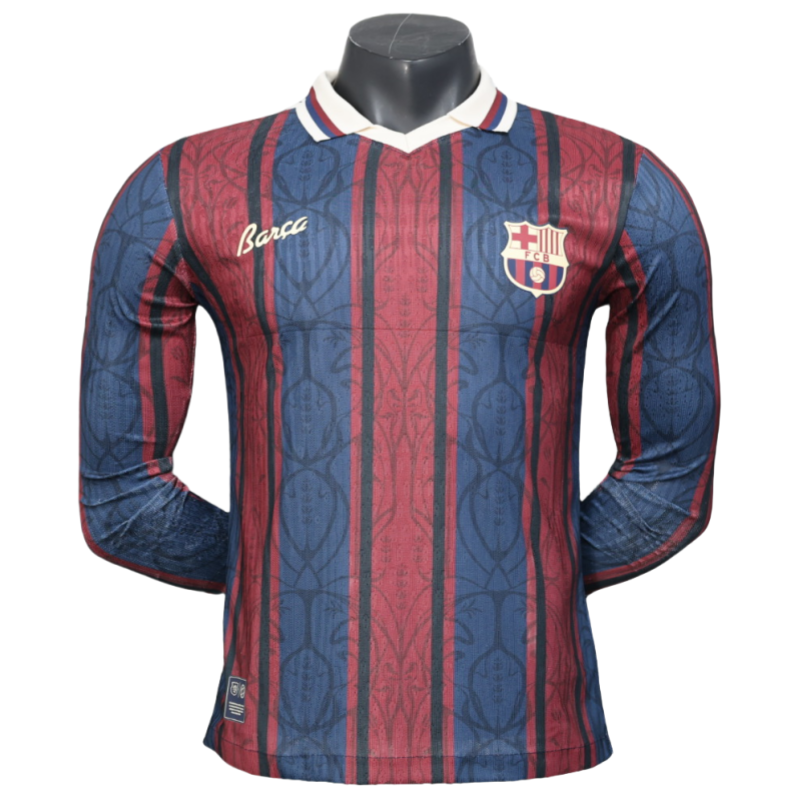 09818D30-8048-F868-3120-A618CE156AB2.png Barcelona Special Edition Shirt Football Jersey Long Sleeve 25-26 - Image 1