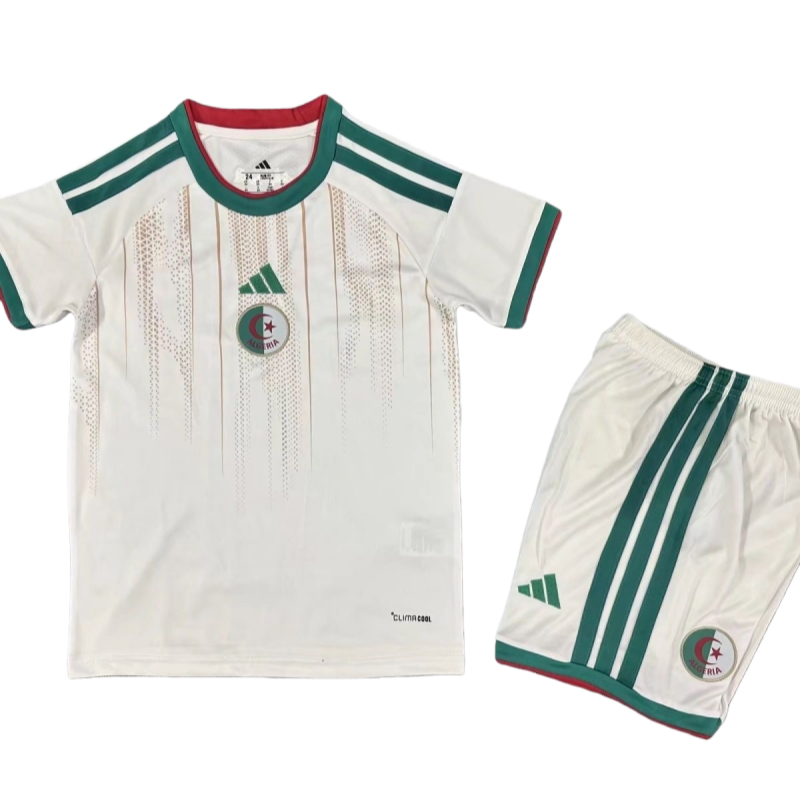 20251113192143126648.png Algeria 2025-26 World Cup Home Kids Football jersey Kit Fan version - Image 1