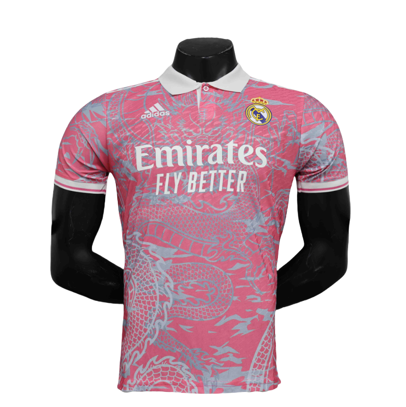 5C1A940C-A55E-8771-99D2-C594C5710E1D.png 24-25 Real Madrid Pink Dragon Special Edition Player Version Shirt - Image 1