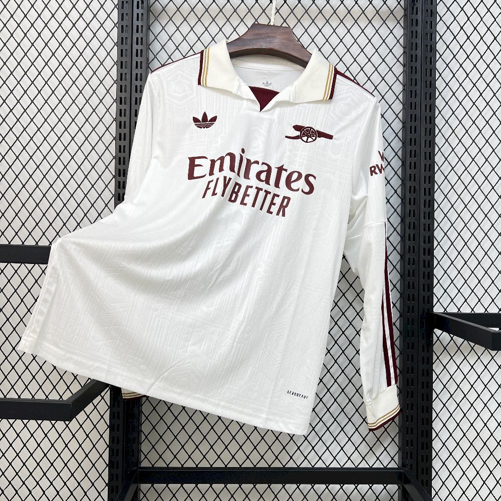60997ddc1e1da0dde18651ef449c875f.jpg Arsenal 2025/26 Third Long Sleeve Jersey - Image 1