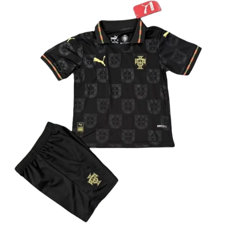 859e07ed-150941ae15-2.png 2026 Portugal World cup Away Football Uniform Kids Kit jersey+Shorts - Image 1