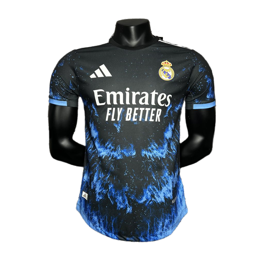 A4C58EF0-010F-3C94-E0B5-C906F3793A80.png 24-25 Real Madrid Ocean Blue Player Version Soccer Jersey - Image 1