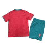 2026 Portugal World cup Home Kids Soccer Shirt Kit jersey+Shorts - Image 2