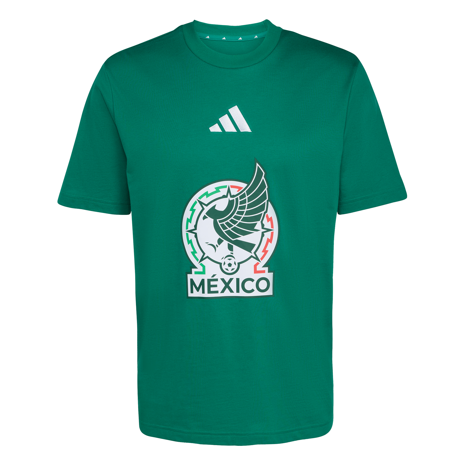 JZ6474_1_APPAREL_Photography_FrontCenterView_white.png Adidas Mexico DNA Graphic Tee 2026 - Image 1