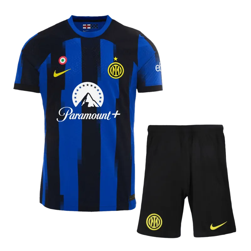 c00f96ab09.webp 23-24 Inter Milan Home Kit Jersey+Shorts - Image 1