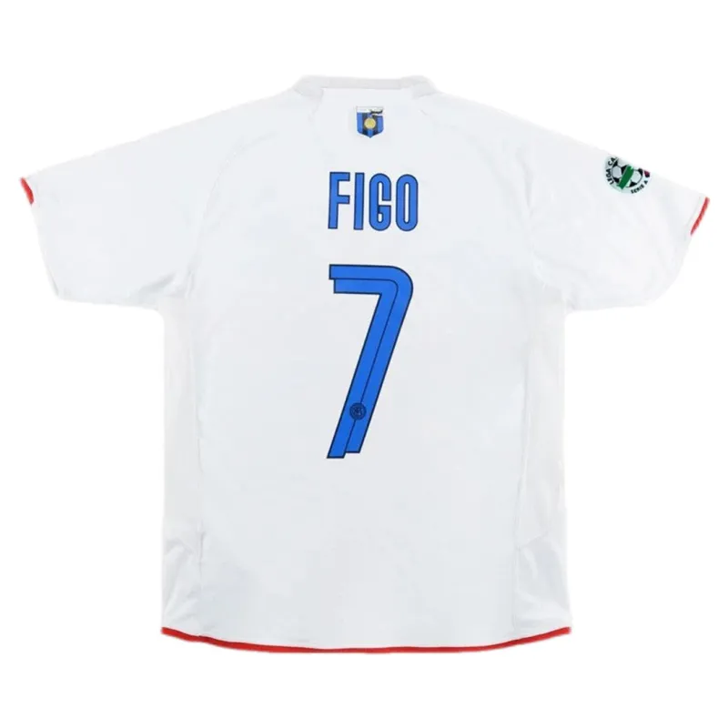 e300032d05.webp 07-08 Inter Milan Figo #7 Retro Jersey 100th Anniversary Away - Image 1