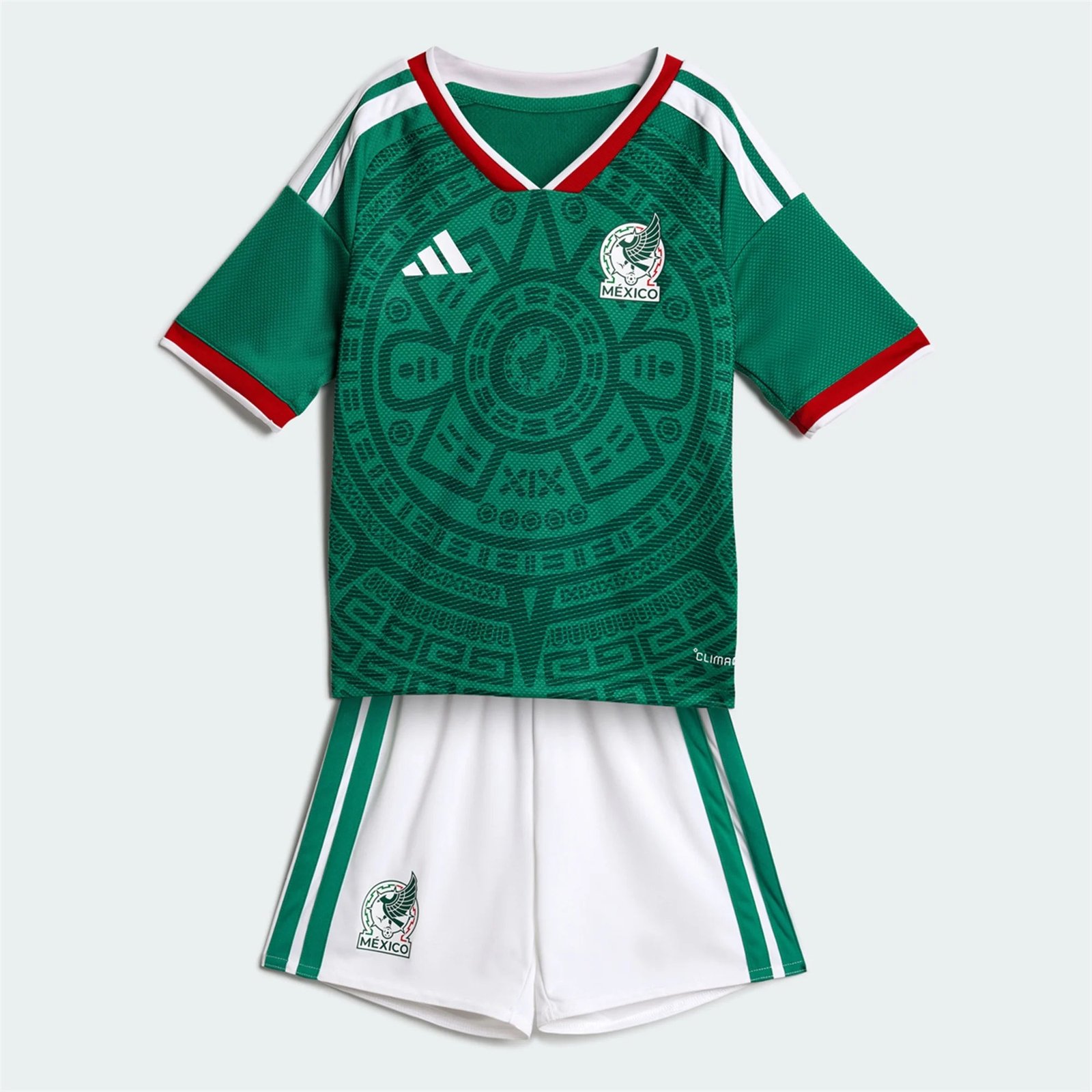 mexico1_4a687245-dc44-4f86-a3d0-486c651cfeb9.jpg Adidas Mexico Home Mini Kit 2026 - Image 1