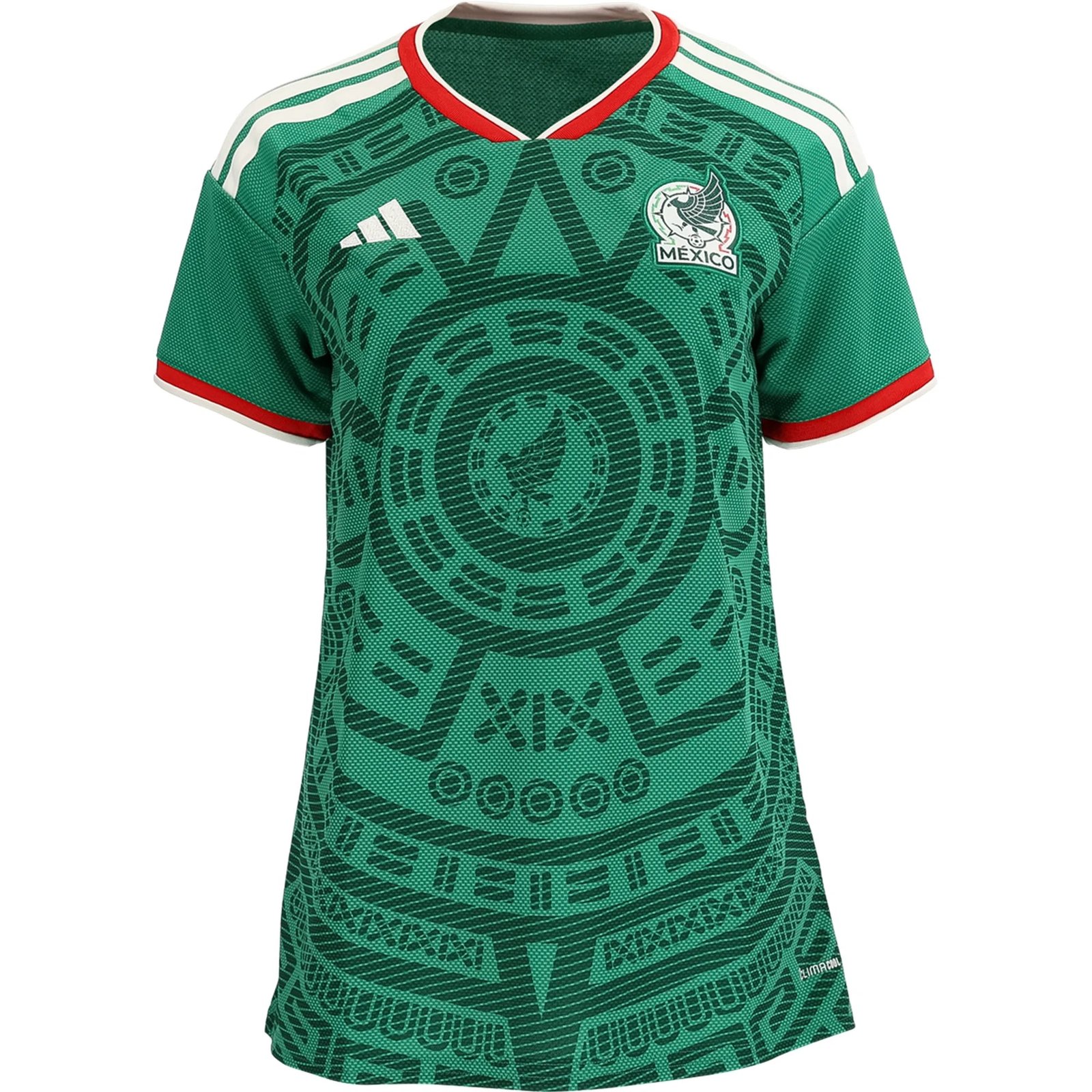 mexico1_5f2fab0d-f4b4-4edf-91dd-6051496c51dd.jpg Adidas Mexico Home Jersey Womens 2026 - Image 1